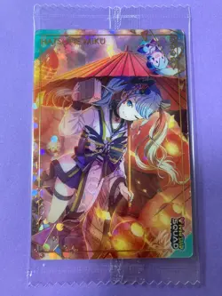 Project SEKAI Miku Hatsune No.11 Holo Card 2023 Wafer Sega Japanese F/S - Image 2