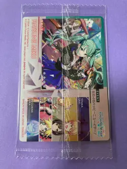 Project SEKAI Miku Hatsune No.11 Holo Card 2023 Wafer Sega Japanese F/S - Image 4