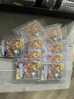 Moltres, Zapdos, Articuno GX SM210 Hidden Fates Promo Holo Card sealed mint - Image 1