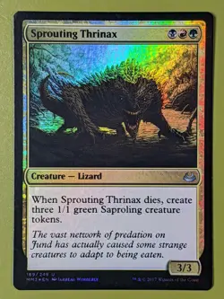 FOIL Sprouting Thrinax x1 Modern Masters 2017 1x Magic the Gathering MTG - Image 1