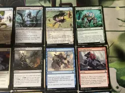 12x MTG Lite Blue Rares MIX Lot -Rare No Duplicates MINT NEVER PLAYD 00023 - Image 4