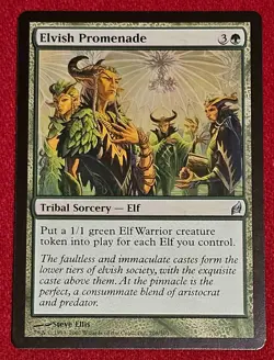 ELVISH PROMENADE X 2, MAGIC THE GATHERING LORWYN NEAR MINT MTG - Image 1