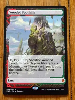 Wooded Foothills - Zendikar Rising - MTG - 004/030 - Image 1