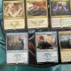 MTG MIX. 14 CARDS YELLOW RARE ￼LOT MINT NEVER PLAYED 00001 Lot - Image 5