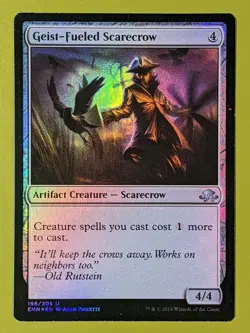 FOIL Geist-Fueled Scarecrow x1 Eldritch Moon 1x MTG Magic the Gathering - Image 1