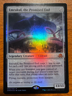 [1x] Emrakul, the Promised End - Foil Very Good, English Eldritch Moon MTG Magic - Image 1