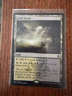 Fetid Heath #238 Masters 25 LP Magic MTG - Image 1