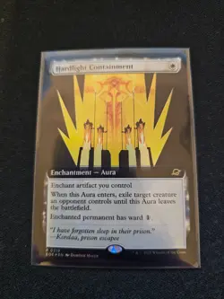 Hardlight Containment Extended FOIL MTG EoE Nm/M *ON HAND* - Image 1