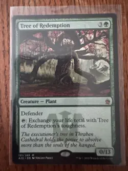 Tree of Redemption - Masters 25 191 - Regular Mythic MTG - Image 1