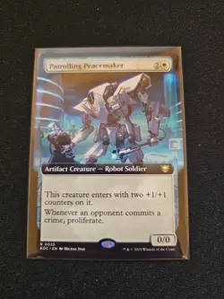 Patrolling Peacemaker Extended MTG EoC Nm/M *ON HAND* - Image 1