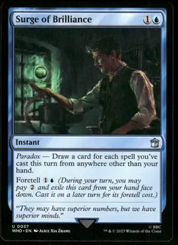 1x Surge of Brilliance - Universes Beyond: Doctor Who - NM - MTG - Image 1