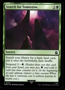 1x Search for Tomorrow - Universes Beyond: Doctor Who - NM - MTG - Image 1