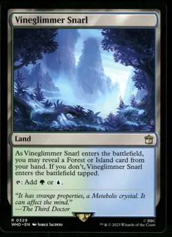 1x Vineglimmer Snarl - Universes Beyond: Doctor Who - NM - MTG - Image 1