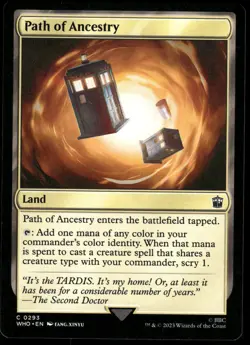 1x Path of Ancestry - Universes Beyond: Doctor Who - NM - MTG - Image 1
