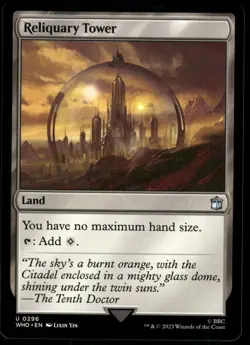 1x Reliquary Tower - Universes Beyond: Doctor Who - NM - MTG - Image 1