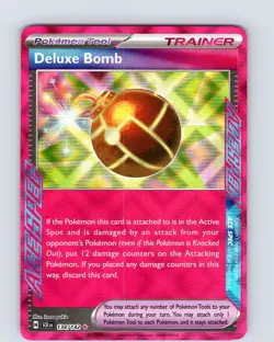 Pokemon TCG Deluxe Bomb S&V Stellar Crown 134/142 ACE SPEC Holo Rare Card NM - Image 1