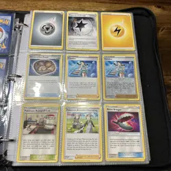Binder Collection Lot 165 Pokemon Cards Energy Training Pokemon Mix - Image 3