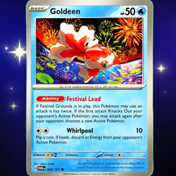 Goldeen - Common - Pokemon TCG Scarlet & Violet Twilight Masquerade #044/167 - Image 1