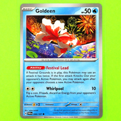 Goldeen - Common - Pokemon TCG Scarlet & Violet Twilight Masquerade #044/167 - Image 3