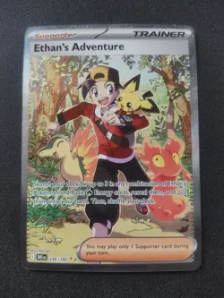Ethans Adventure 236/182 SIR Destined Rivals Pokemon TCG - Mint - Image 1