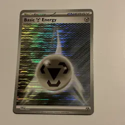 Pokemon TCG - 1x Metal Energy - 024 (Horizontal Holo) - Black Bolt & White Flare - Image 1