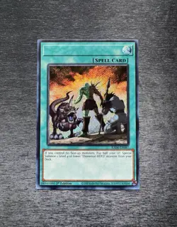 YuGiOh! A Hero Lives RA04-EN087 - Error Misprint No Name No Imprint 1st Ed NM - Image 1