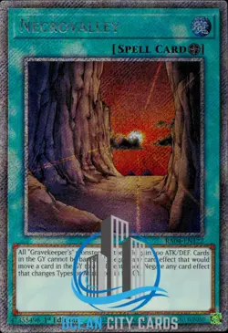 Yugioh Necrovalley RA04-EN122 Platinum Secret Rare 1st Edition - Image 1