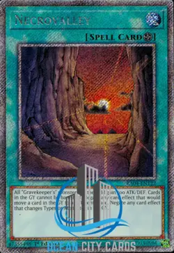 Yugioh Necrovalley RA04-EN122 Platinum Secret Rare 1st Edition - Image 3