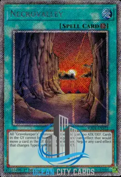 Yugioh Necrovalley RA04-EN122 Platinum Secret Rare 1st Edition - Image 5