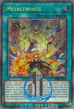 Yugioh Metaltronus Quarter Century Rare 1st Edition RA04-EN100 - Image 3