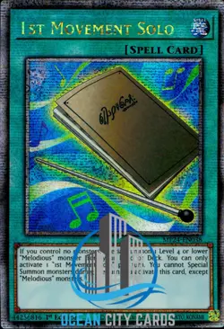 Yugioh 1St Movement Solo MP24-EN038 Quarter Century Rare 1st Edition - Image 1