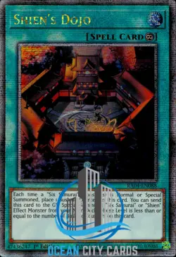 Yugioh Shien'S Dojo RA04-EN088 Quarter Century Rare 1st Edition - Image 1