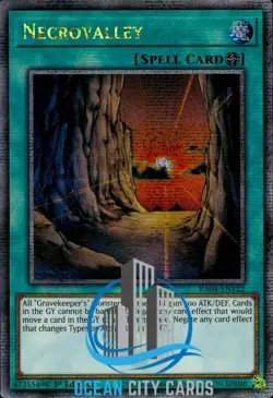 Yugioh Necrovalley RA04-EN122 Quarter Century Rare 1st Edition - Image 3