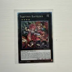 Yugioh Traptrix Rafflesia RA02-EN034 Quarter Century Rare 1st Edition - Image 1