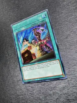 YuGiOh! Left Arm Offering RA04 - Error Misprint No Name No Imprint 1st Ed NM - Image 4