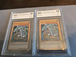 Yugioh -18 Graded Cards-W/ Duplicates All Graded BCCG 10-Winged Dragon+ - Image 4