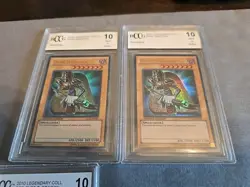 Yugioh -18 Graded Cards-W/ Duplicates All Graded BCCG 10-Winged Dragon+ - Image 5