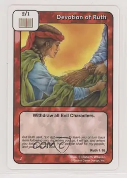 2013 Redemption - Collectible Card Game: J Starter Deck Devotion of Ruth gl9 - Image 1