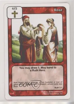 2013 Redemption - Collectible Card Game: J Starter Deck Boaz gl9 - Image 1