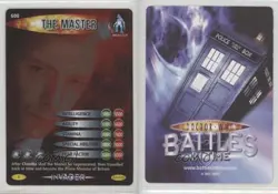 2006 Doctor Who: Battles in Time - Trading Card Game The Master #225 2e7 - Image 3