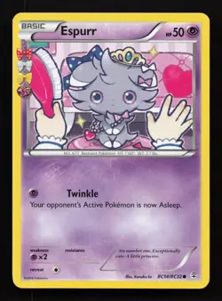 Espurr - RC14/RC32 - Generations Radiant Collection - Pokemon Card - Image 1