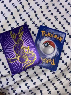 Pokemon TCG Shadow Rider Calyrex V Trading Card With A Sleeve - Image 2
