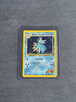 Pokémon Card - Misty’s Seadra - Pre-Release Holo - Gym Challenge - 2000 Wizards - Image 1