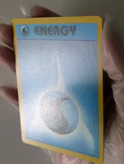 Pokemon Card WOTC Water Energy 102/102 Base Non-holo Common Unlimited 1999 - NM - Image 2