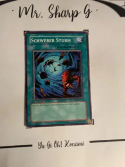 SCHWERE STURM - 1. AUFLAGE SD1-DE016 DEUTSCH Yu-Gi-Oh! CARD GAME TCG OCG KONAMI - Image 2