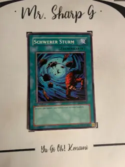 SCHWERE STURM - 1. AUFLAGE SD1-DE016 DEUTSCH Yu-Gi-Oh! CARD GAME TCG OCG KONAMI - Image 3