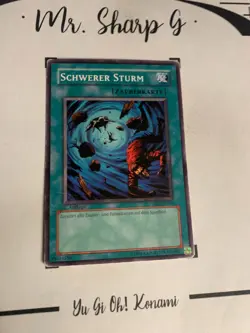 SCHWERE STURM - 1. AUFLAGE SD1-DE016 DEUTSCH Yu-Gi-Oh! CARD GAME TCG OCG KONAMI - Image 4