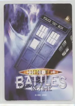 2006 Doctor Who: Battles in Time - Trading Card Game #063 2e7 - Image 2