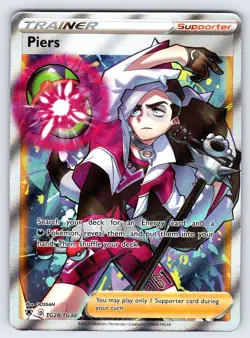 Piers TG28/TG30 2022 Astral Radiance Pokemon Card Full Art Trainer Gallery - Nm - Image 1