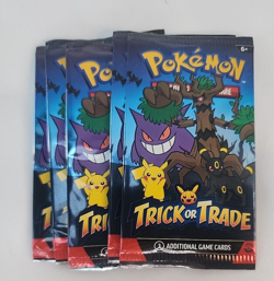 5 Pack Pokemon TCG Trick or Trade Booster Packs 2024 Halloween Card Lot - Image 2